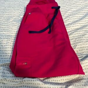 Figs Ultra Rose HW Zamora Joggers scrub pants size L/P EUC PO2928